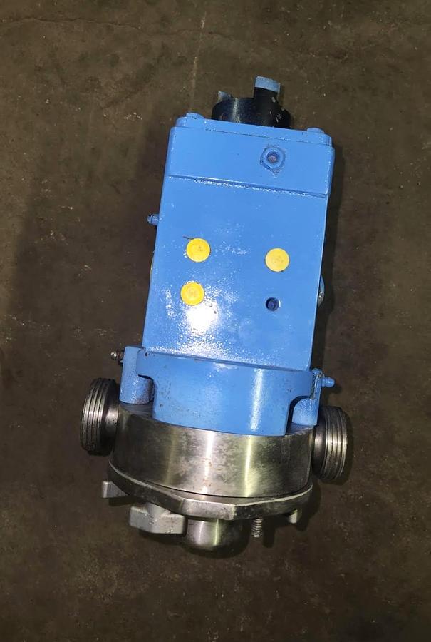Used Waukesha Model 015 Stainless Steel Positive Displacement Pump