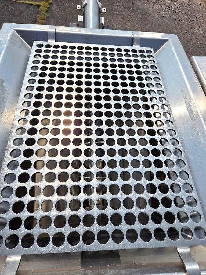 Used Loos Stainless Steel Sanitary 3 Inch Ingredient Feeder