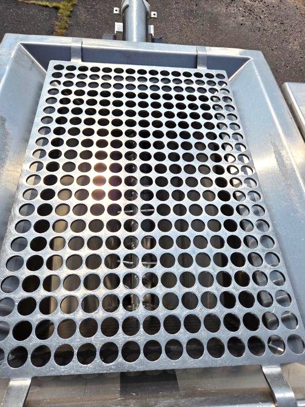 Used Loos Stainless Steel Sanitary 3 Inch Ingredient Feeder