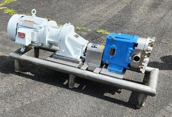 Refurbished Waukesha Refurbished Model 030 Stainless Steel Positive Displacement Pump