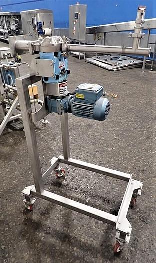 Refurbished Waukesha Model 014U2 Stainless Steel Sanitary Positive Displacement Pump