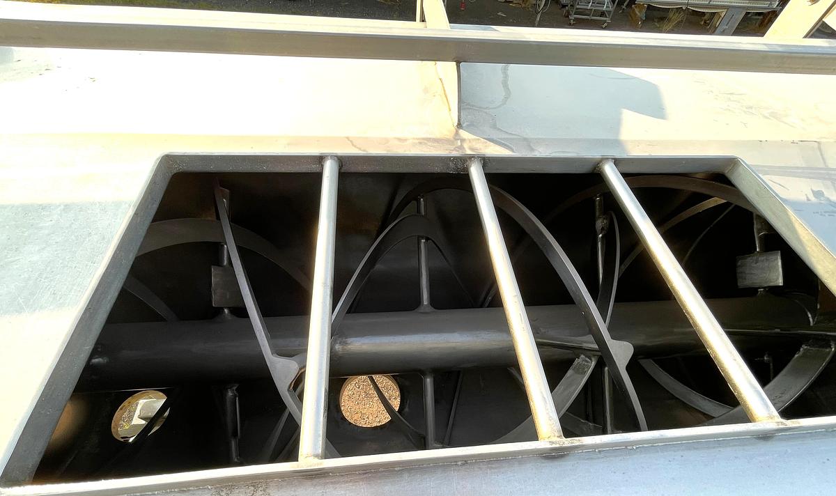 Used Strong Scott 60 Cu. Ft. Stainless Steel Sanitary Double Ribbon Blender