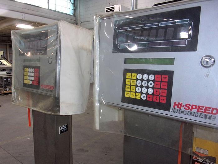 Used Mettler Toledo HiSpeed Micromate Checkweighers Model CM60MM-MS (2) Units