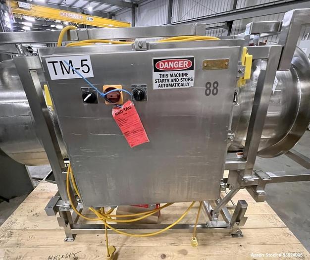 Used Spray Dynamics Stainless Steel Tumble Drum 30 X 64