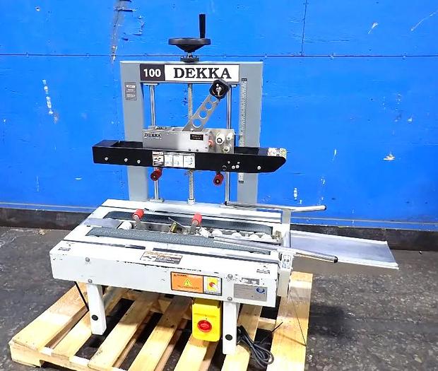 Used Belcor Model 100 Top and Bottom Case Taper 2 Inch Dekka Tape Heads
