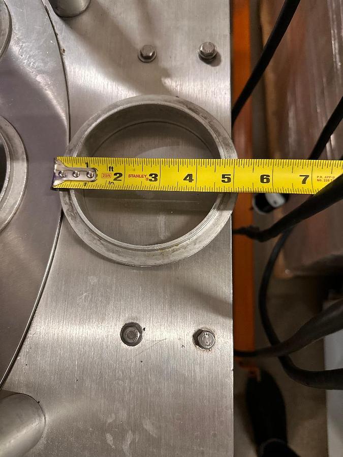 Used Quality Cup Model QC-32 12 Station Stainless Steel Sanitary Rotary Cup Filler