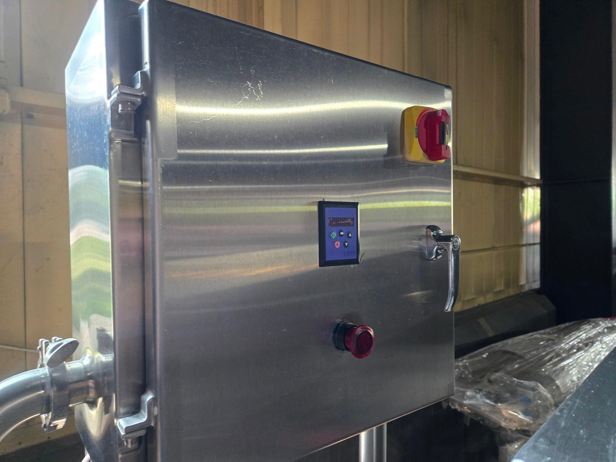Used Koss Model 8GS Stainless Steel Sanitary Cheese Grinder