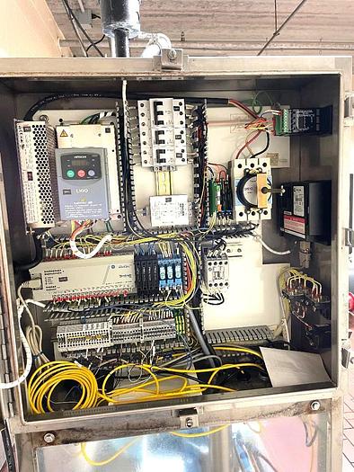 Used Modern Packaging Model SR-8DC 8 Head Rotary Cup Filler Sealer