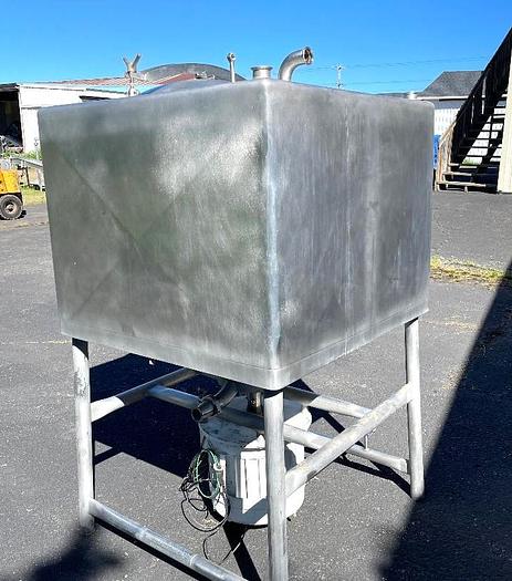 Used Breddo Model LDD 250 Gallon Stainless Steel Sanitary Likwifier