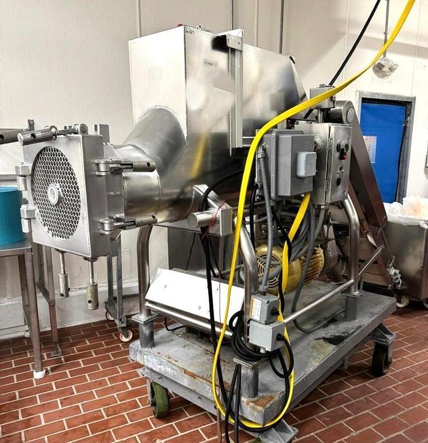 Used Koss Model 11GS 11 Inch Cheese Grinder Stainless Steel Sanitary