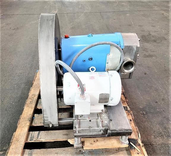 Refurbished 4 Inch (Alfa Laval) G&H Stainless Steel Sanitary Positive Displacement Pump
