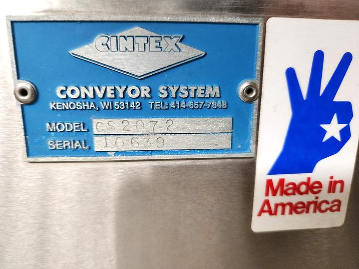 Used Cintex Stainless Steel Metal Detector Model Autosearch II 4 Inch X 14 Inch Aparture Opening