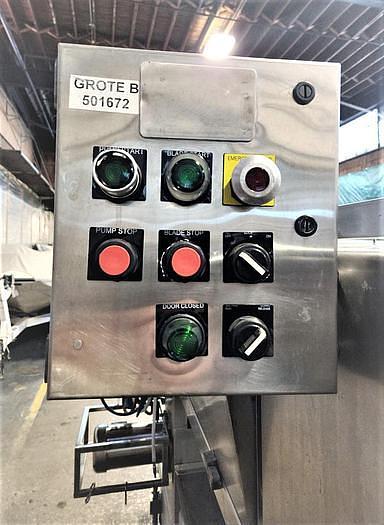 Used Grote Stainless Steel Sanitary Model S/A 636 Slicer