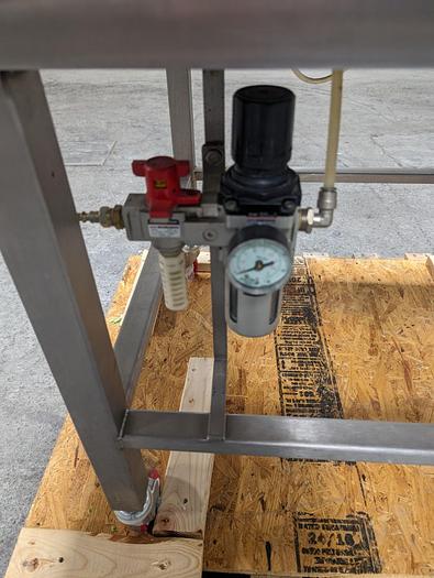 Used Osgood Stainless Steel Sanitary Rotary Cup Filler