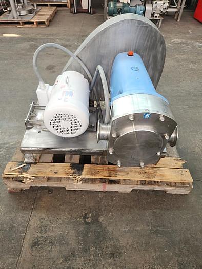 Refurbished 4 Inch (Alfa Laval) G&H Stainless Steel Sanitary Positive Displacement Pump