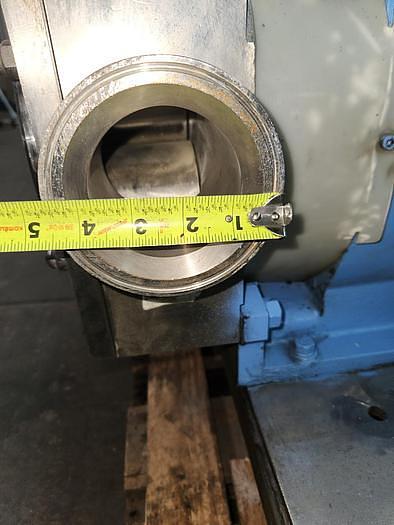 Refurbished 4 Inch (Alfa Laval) G&H Stainless Steel Sanitary Positive Displacement Pump