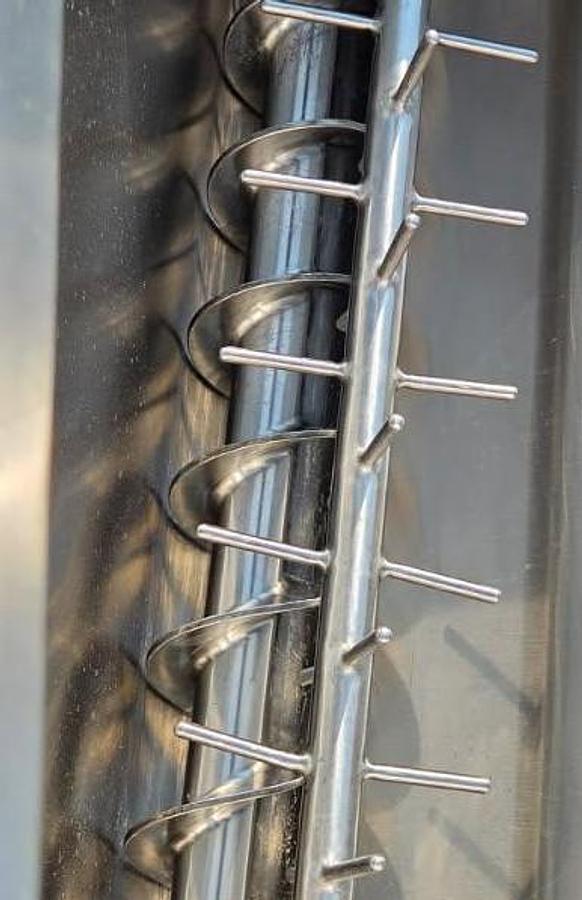Used Loos Stainless Steel Sanitary 3 Inch Ingredient Feeder