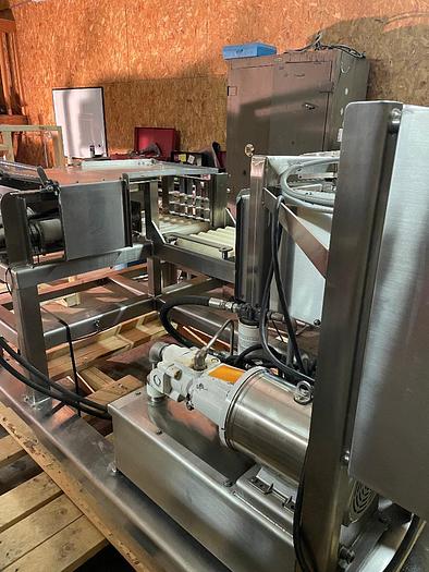 Used Loos 2-Way Stainless Steel Sanitary Cheese Cutting System Self Contained