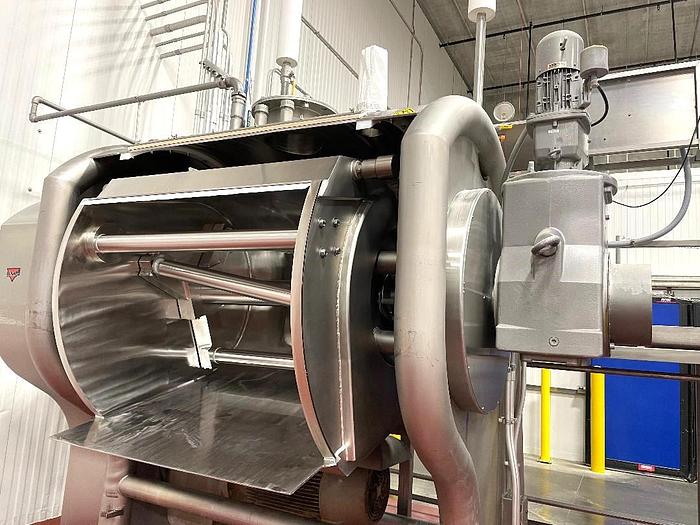 Used AMF 1300 Pound Stainless Steel Triple Roller Bar Mixer