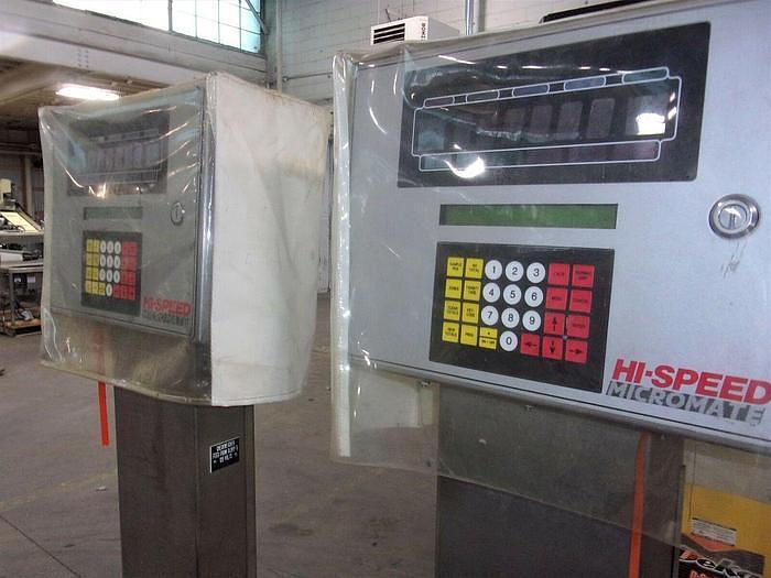 Used Mettler Toledo HiSpeed Micromate Checkweighers Model CM60MM-MS (2) Units