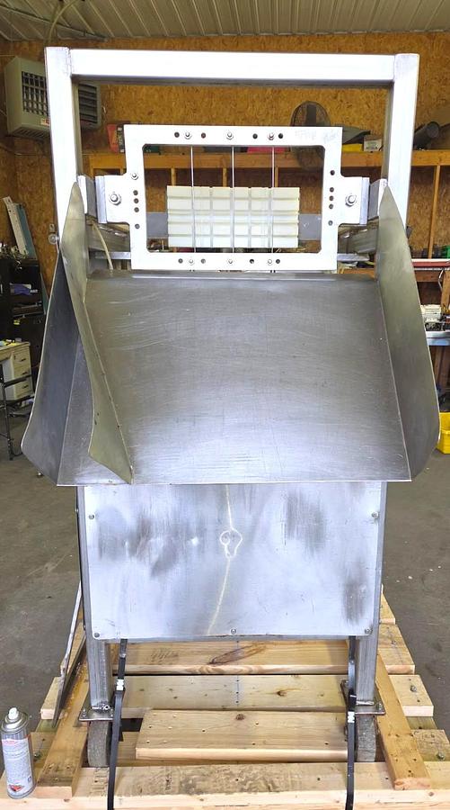 Used GMC Tu Way 40 Pound Block Cheese Cutter Stainless Steel Sanitary