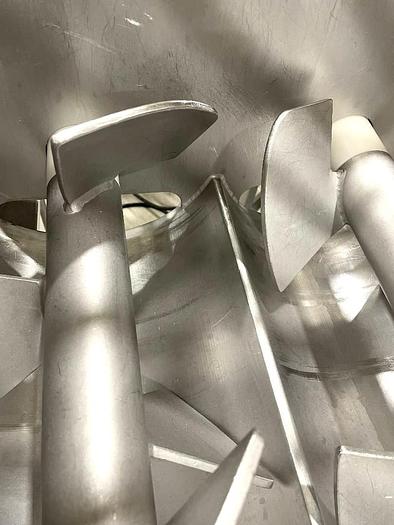 Used Mepaco Stainless Steel Sanitary Dual Shaft Paddle Blender