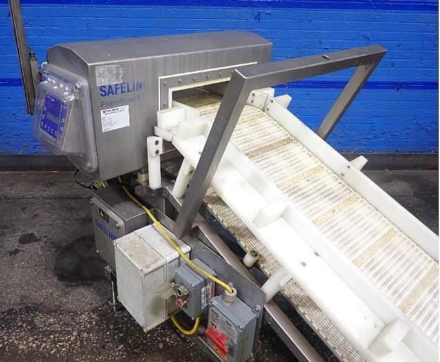 Used Mettler Toledo Safeline Metal Detector Incline Cleated Belt 14 Inches X 4 Inches High Aperture