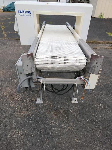 Used Safeline Power Phase Plus Metal Detector 12 X 24 Aperature Opening