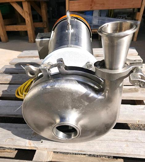Used Tri Clover Stainless Steel Sanitary Centrifugal Pump 5 HP