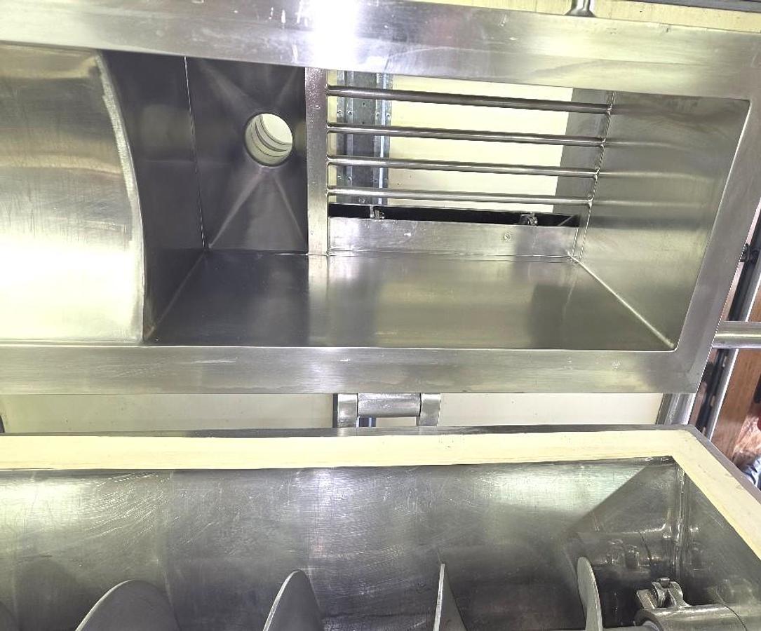 Used Stainless Steel Sanitary Steam Injected Screw Cooker