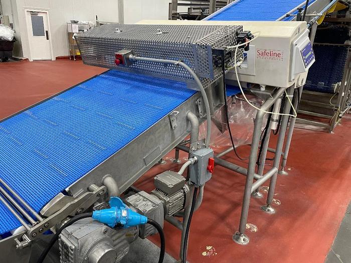 Used Mettler Toledo Safeline Metal Detector 4 Inch X 34 Inch Apparature