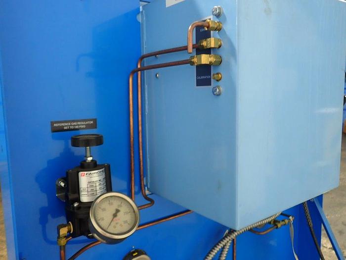 Used Thermco Gas Mixer / Analyzer Model 6105HeN20A1210OF500 Mfg 2014