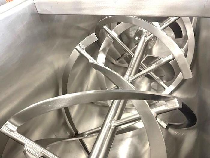 Used 5 Cu. Ft. Stainless Steel Sanitary Ribbon Blender