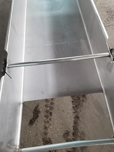 Used Vibratory Scale Feeder 24 Inches Wide X 132 Inches Long Stainless Steel Sanitary