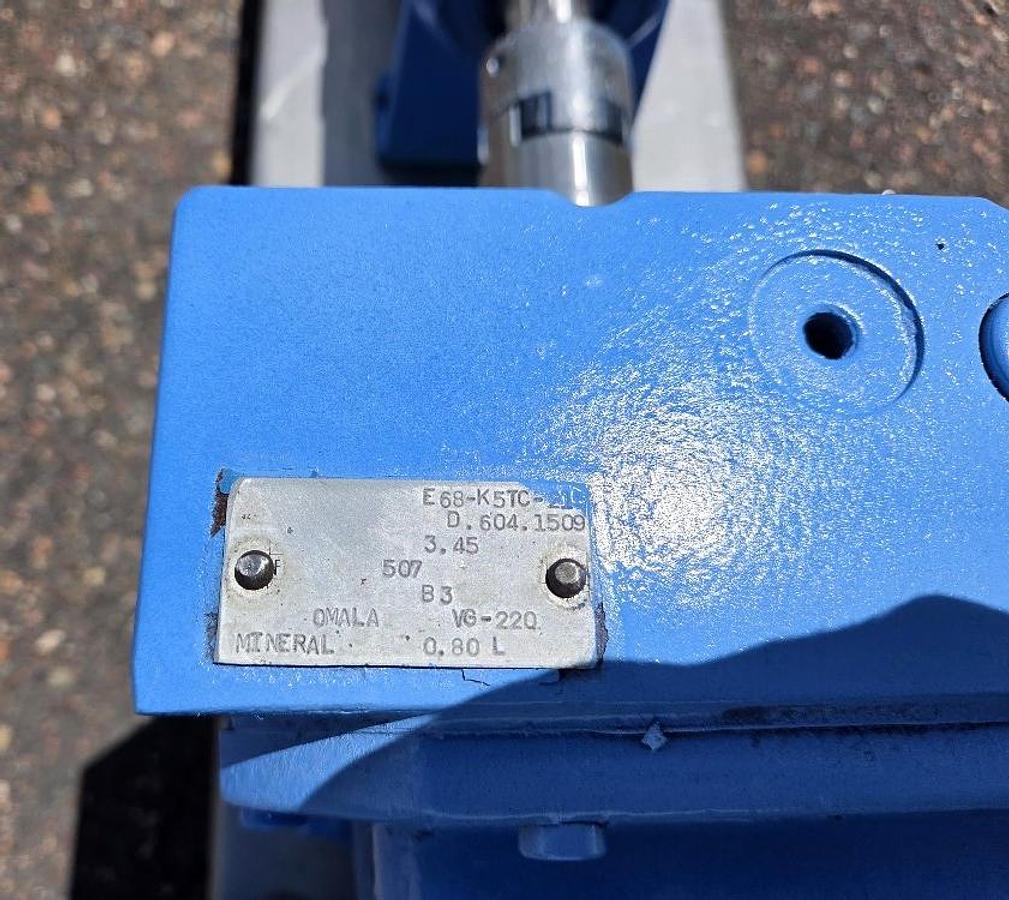 Used Seepex Moyno Pump Stainless Steel Sanitary 4 Inch