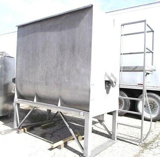 Used 200 CU FT Stainless Steel Sanitary Liquids/Powder Paddle/Ribbon Blender