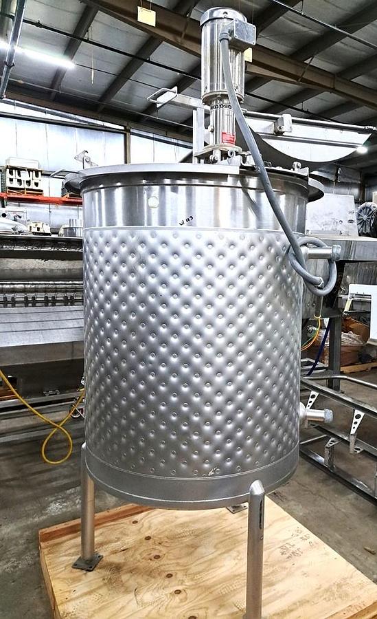 Used A&B Process Systems 200 Gallon Jacketed Blend Tank