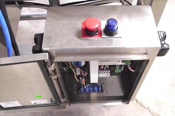 Used Johnson Industries Model 4002E-PN 40 Pound 2 Way Cheese Block Cutter