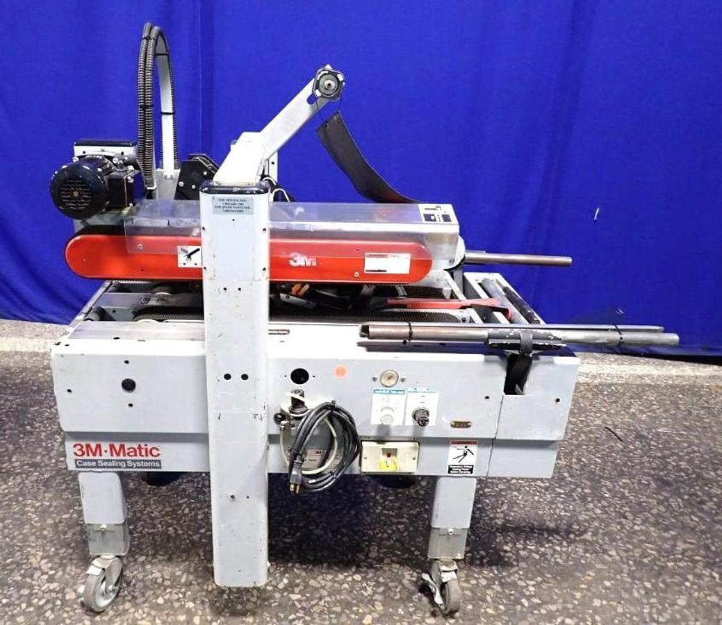 Used 3M-Matic™ 700r Semi-Automatic Random Case Sealer Top and Bottom