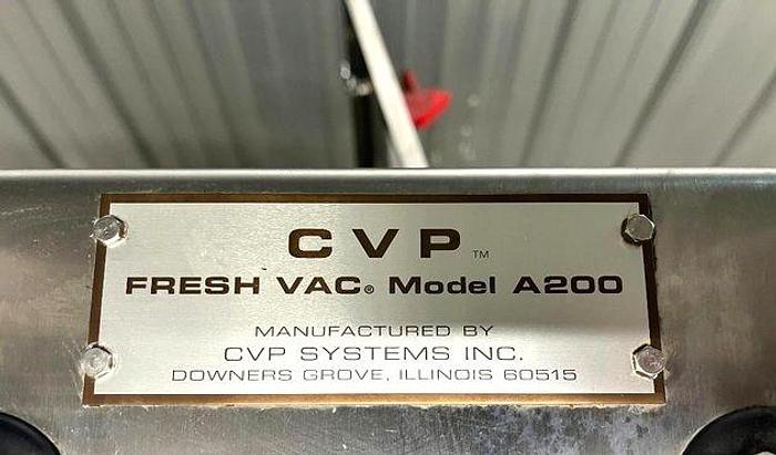 Used A-200 FRESH VAC® Modified Atmosphere Gas Flush Bulk Bag Sealer