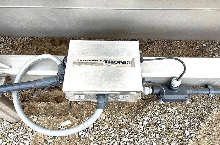 Used 330 cu ft/2500 Gallons Stainless Steel Sanitary Ribbon Blending Hoppers/Tanks