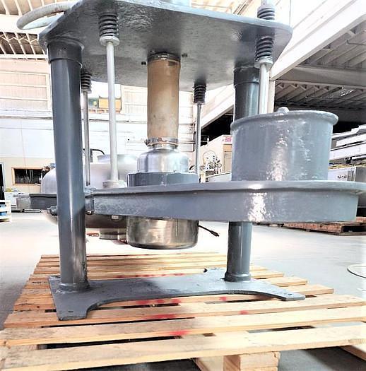 Refurbished Sprout Waldron Model PS34 Pedestal Sifter Stainless Steel Sanitary