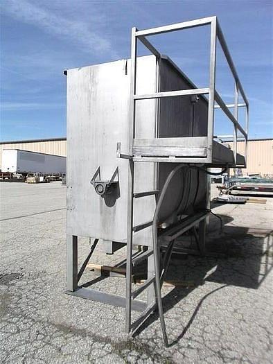 Used 200 CU FT Stainless Steel Sanitary Liquids/Powder Paddle/Ribbon Blender