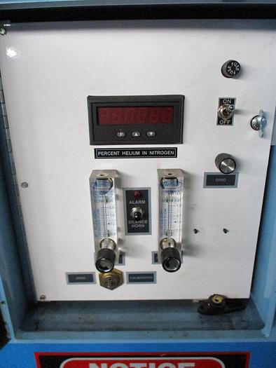 Used Thermco Gas Mixer / Analyzer Model 6105HeN20A1210OF500 Mfg 2014