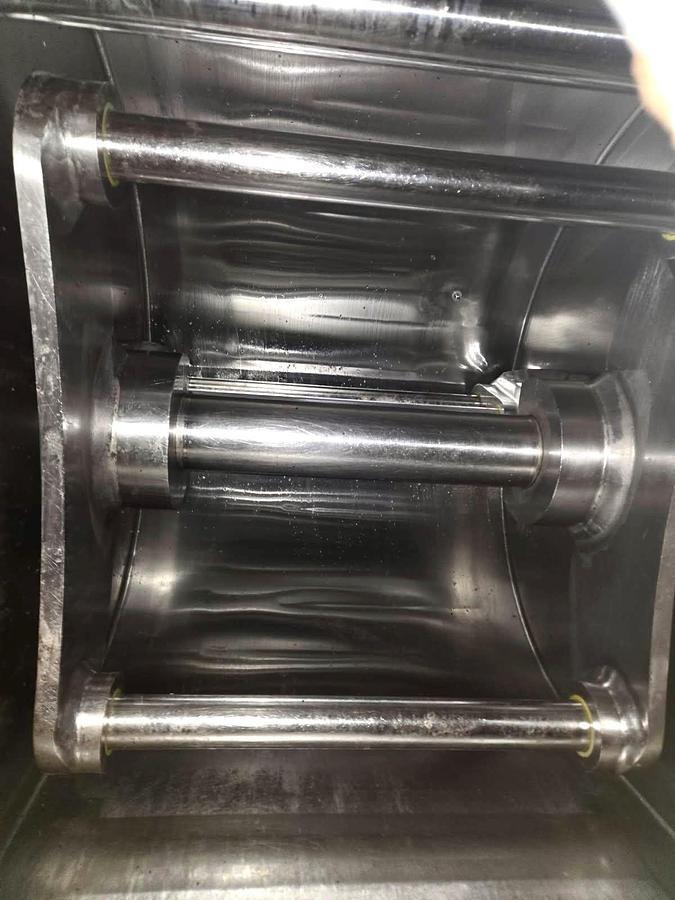 Used Bundy Shaffer Stainless Steel Sanitary Triple Roller Arm Blender