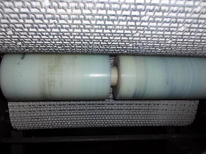 Used 20 Inch Wide X 27 Inch Long Intralox Belt Conveyor Stainless Steel Sanitary