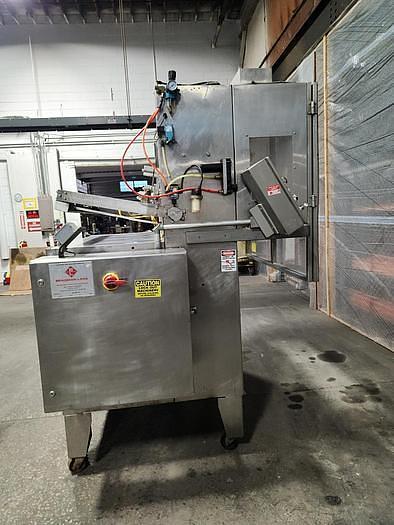 Used Bradman Lake Model XS2-60 Dual Mandrel Carton/Tray Former Stainless Steel