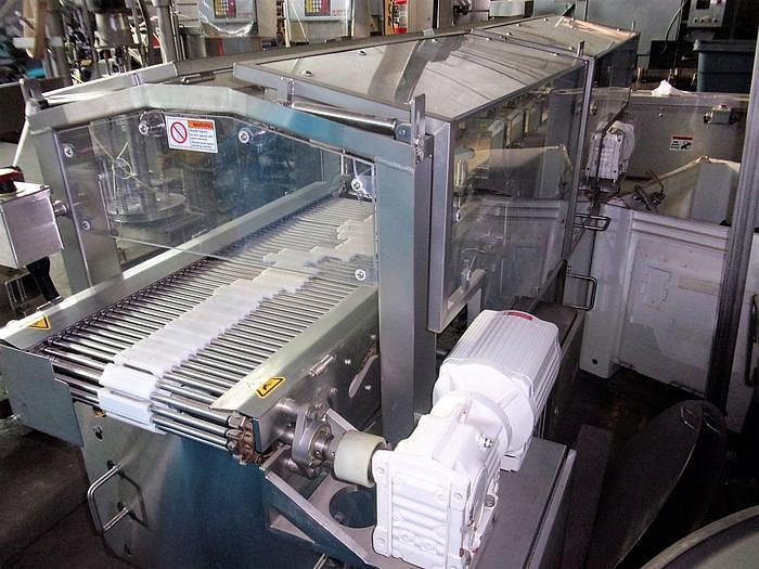 Used Marchant Schmidt Accumulation and Diverger Conveyor Stainless Steel Sanitary