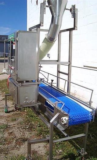 Used Food Process Systems Stainless Steel Sanitary Box Filler
