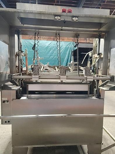 Used Bradman Lake Model XS2-60 Dual Mandrel Carton/Tray Former Stainless Steel